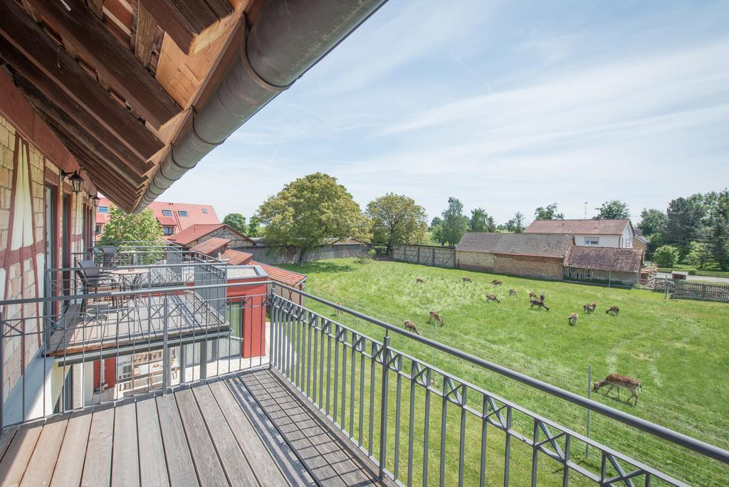 Landhotel Und Gasthof Hirsch Huettenreute Hosskirch ภายนอก รูปภาพ